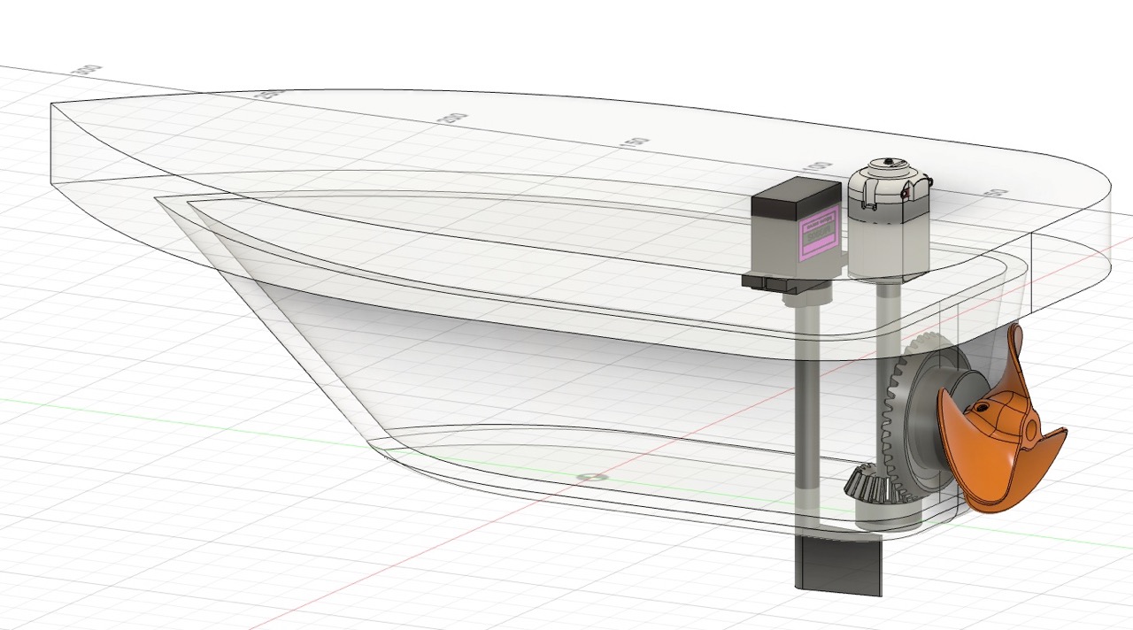 boat body CAD